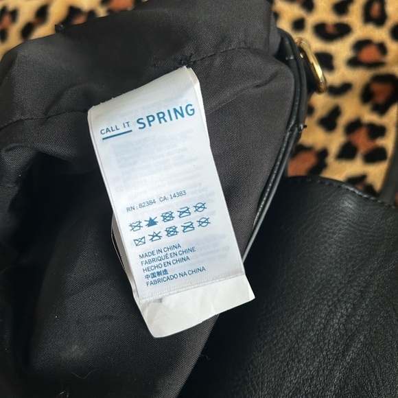 Call It Spring Black convertible Backpack-sling - Picture 5 of 7